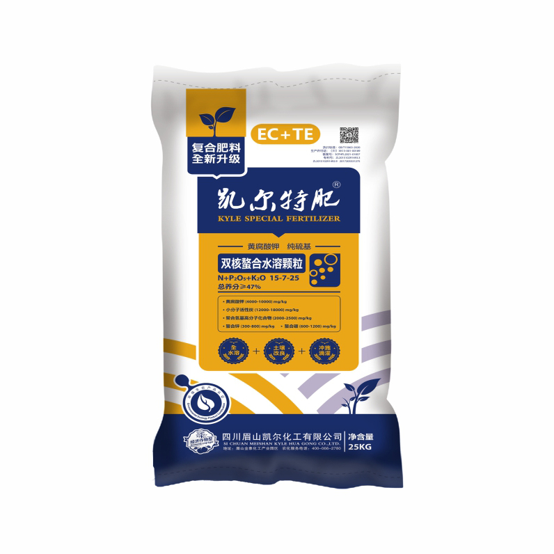 凯尔特肥  纯硫酸钾 15-7-25  25kg  新